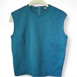 Alice Kaye vintage sleeveless top 100% wool 8-10